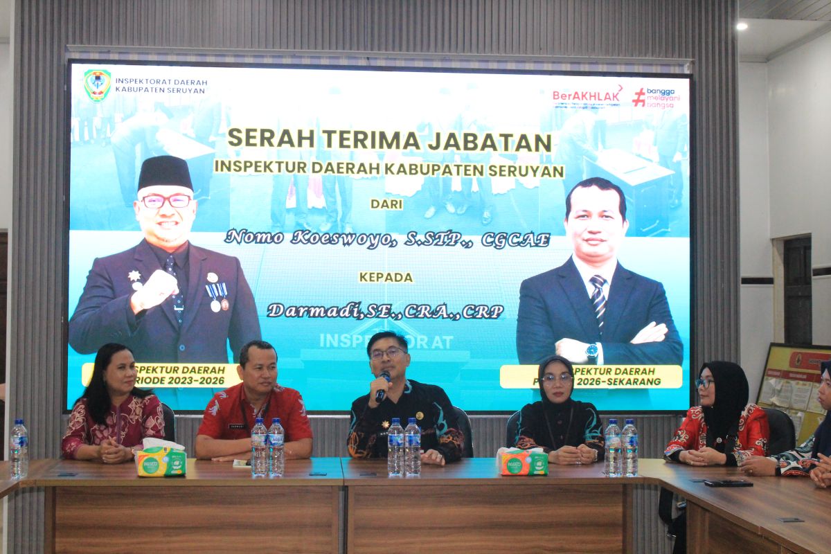 Penuh Haru, Inspektorat Seruyan Gelar Sertijab: Estafet Kepemimpinan dari Nomo Koeswoyo ke Darmadi