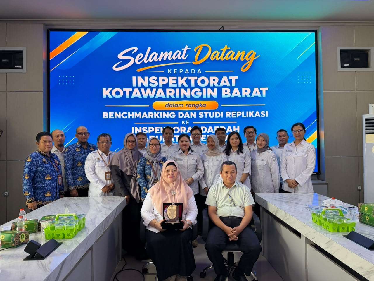Inspektorat Kabupaten Kotawaringin Barat Laksanakan Benchmarking dan Studi Replikasi ke Inspektorat Daerah Kabupaten Seruyan