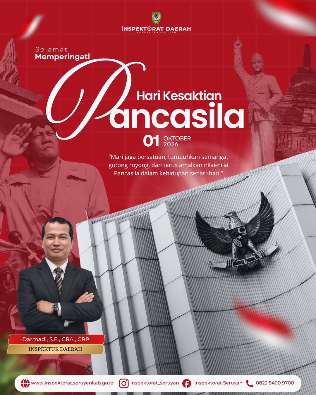 Hari Kesaktian Pancasila 1 Oktober 2026